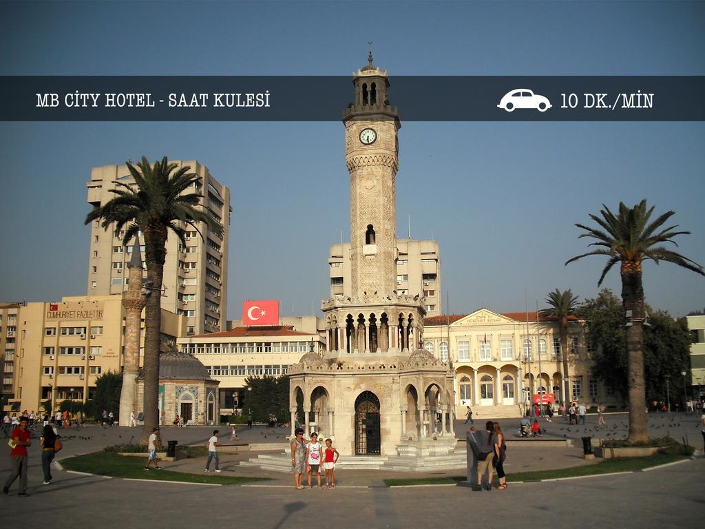 Mb City Hotel Izmir Exteriör bild
